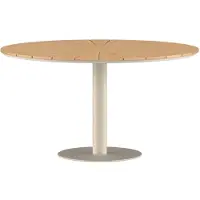 Ebuy24 Croft table de jardin Ø120cm beige.