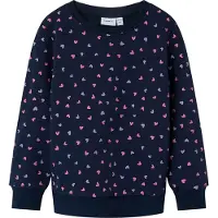 Name it Sweat-shirt 'Davina' saphir / violet / rose clair
