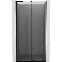 Mexen Velar L Porte de douche coulissante 90 cm, Graphite, Noir - 871-090-003-41-70