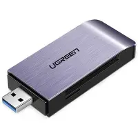 UGREEN lecteur de cartes SD / micro SD / CF / MS pour USB 3.0 gris (50541)