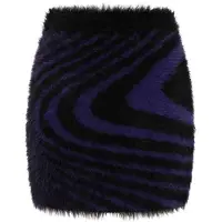 Banned Jupe courte Gothic de - Daphne Skirt - S - pour Femme - noir/lilas - Taille S