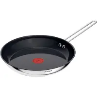 Tefal Nordica Ceramic Koekenpan - Ø24 CM - Keramisch - PFAS-vrij - Inductie (H8710455), Poêle + casserole, Noir, Argent