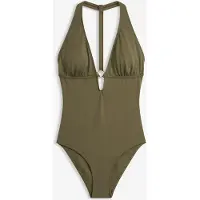 Bonprix Maillot 1 pièce à décolleté plongeant en V