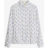 Bonprix Chemisier en viscose texturée avec fil brillant