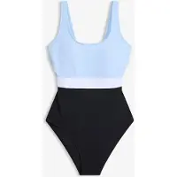 Bonprix Maillot 1 pièce séchage rapide, color-block