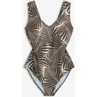 Bonprix Maillot 1 pièce sculptant à larges bretelles, maintien léger