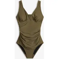 Bonprix Maillot 1 pièce sculptant à bretelles larges, maintien modéré