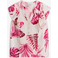 Bonprix Blouse fluide en viscose mélangée