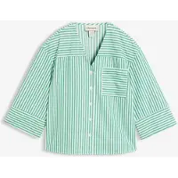 Bonprix Blouse rayée 100% coton