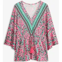 Bonprix T-shirt tunique doux en viscose extensible