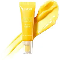 Laneige Lip Glowy Balm baume à lèvres qui procure hydratation et brillance teinte Mango 10 g