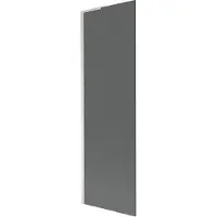 Mexen Next L Paroi pliante pour baignoire à 1 vantail 60 x 150 cm, graphite, nickel brossé - 895-060-000-03-40-97