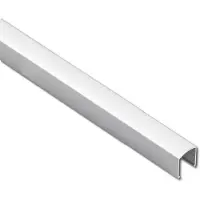 Bouwsales Profil de recouvrement pour OL90/95 GEZE - L.2000 mm - Blanc - 30405