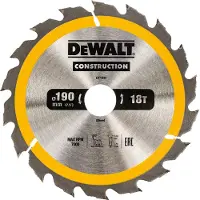 DeWalt Lame de scie circulaire - DT1943-QZ - 190/30 mm - 18 dents
