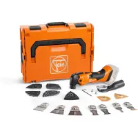 Fein AMM500 Multimaster Plus Top 18V Li-ion Accu Multitool Body In L-Boxx Incl. 30-piece Accessory Set