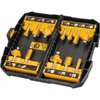 DeWalt Set de fraisage 12 pièces DT90016-QZ