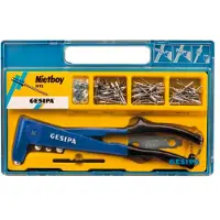 Gesipa NTS Agrafeuse Pince À Rivets Aveugles En Coffret - 2,4-5,0mm