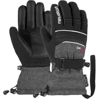 Reusch Gants de sport 'Kondor' noir / noir chiné / blanc