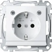 Merten MEG2304-0419 Prise CEE 7/3 Blanc (MEG2304-0419)