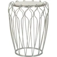 Mauro Ferretti FURNLUX Miroir de sol Panama Marron 78cm / Couleur principale : Marron / Dimensions : 78 x 151 x 4 cm
