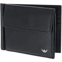 Golden Head Cuir porte-monnaie pince à billets Capri RFID Protect Clip-Scheintasche 1921 Schwarz noir