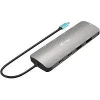 ITEC I-TEC i-tec Metal USB-C Nano 2x Display Docking Station avec PD 100 W + Charger 100W