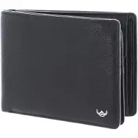 Golden Head Cuir porte-monnaie Capri RFID Protect Scheintasche mit Geheimfach 1159 Schwarz noir