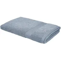 TODAY Serviette de bain gris luxueuse - 90 x 150 cm