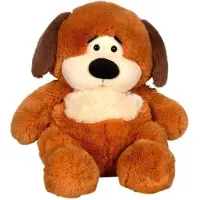GIPSY TOYS Plüschtier Chubby Dog - - 40 cm Karamell