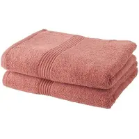 TODAY Ensemble de Serviettes Terracotta 100% Coton (2 Unités)