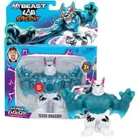 Moose Figurine élastique - MRBEAST LAB - Goo Jit Zu - Tiger Dragon - 11 cm