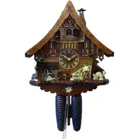 Engstler - 4791/8 - Horloge murale coucou - Mouvement à chaîne 8 jours
