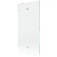 Mexen Lunar Paroi de douche à 2 panneaux, gauche 90 x 150 cm, transparent, blanc - 897-090-100-20-00-L