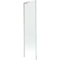 Mexen Next L Pare-bain 1 aile 50 x 150 cm, transparent, nickel brossé - 895-050-000-03-00-97