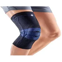 Bauerfeind - GenuTrain - Genouillre - Soutien cibl pour le soulagement de la douleur et la stabilisation du genou pour soulager les genoux faib