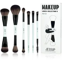 Jessup Duo-End Brush Set T501 pinceaux de maquillage, 6 pièces