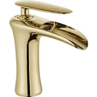 Mexen Mélangeur de lavabo Lyra, or (745300-50)