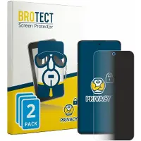 BROTECT Protection Anti-Espion (2 pcs, Honor X7), Téléphone portable : film de protection, Transparent