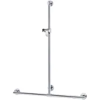 Keuco Main courante de douche PLAN CARE avec barre de douche 982/1263mm vc