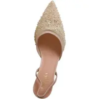 Super Mode Escarpins à talon - - Pallika - Talon aiguille - Bout pointu - Beige (Apricot)