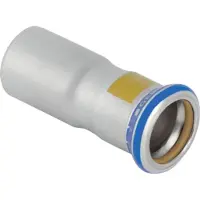 Geberit Gas-Reduktion Mapress d= 54x22mm, mit Einschubende, Edelstahl