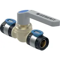 Geberit FlowFit vanne à boisseau sphérique avec levier de commande SiBr d40