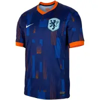 Nike Maillot de foot replica Dri-FIT Pays-Bas (Équipe féminine) 2024/25 Stadium Extérieur pour homme - Bleu | Taille M
