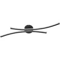 LINDBY Plafonnier , Ravion, Noir, Salon / séjour, Aluminium, Moderne