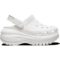 Crocs Sabots 'Classic Mega Crush' blanc cassé