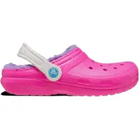 Crocs Classic doublés, modèle enfant, référence 207009-6TX, couleur rose, taille 22-23
