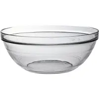 Duralex Saladier Empilable 2,4l En Verre Trempé Résistant Transparent
