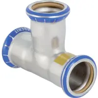Geberit Gas-T-Stück Mapress d= 42mm, egal, Edelstahl (Connexion en T)