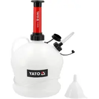 YATO Pompe d'aspiration d'huile Pompe d'aspiration pour huile de transmission et carburant Pompe manuelle de transfert , sélection:6L (YT-07079)
