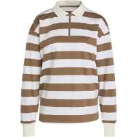 Adidas T-shirt fonctionnel 'Essentials Contemporary' moka / blanc